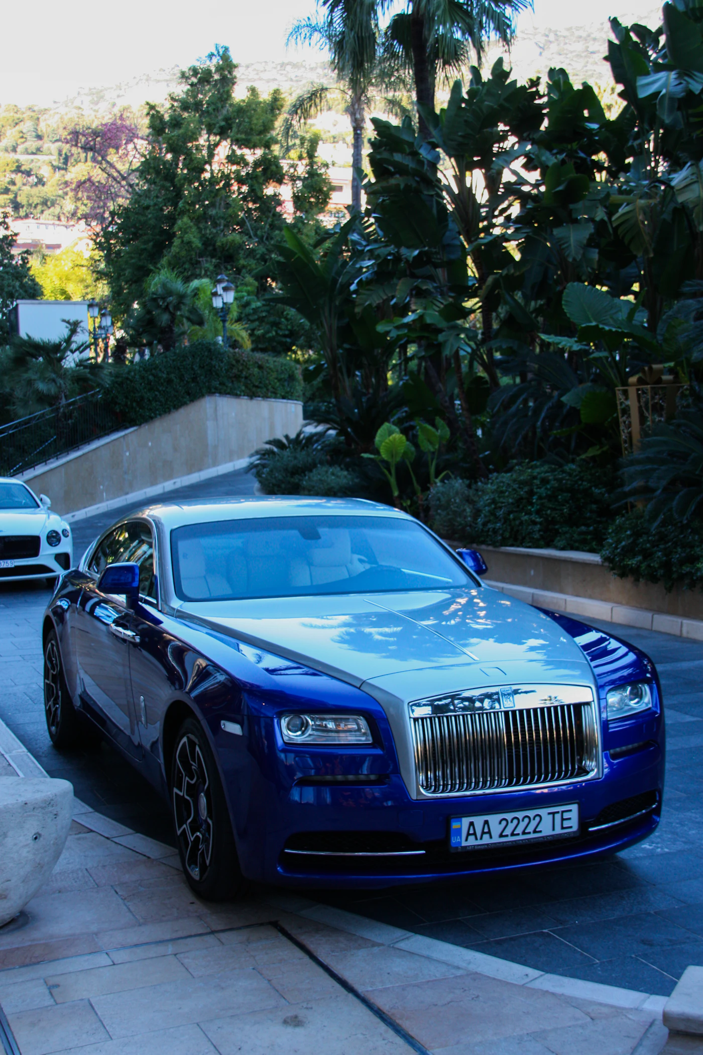 Rolls-Royce Wraith albastru